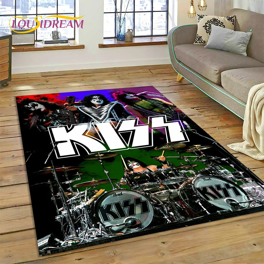 Home Decor Game Online - Grand tapis 3D Kd'appareils Rock RapMetal