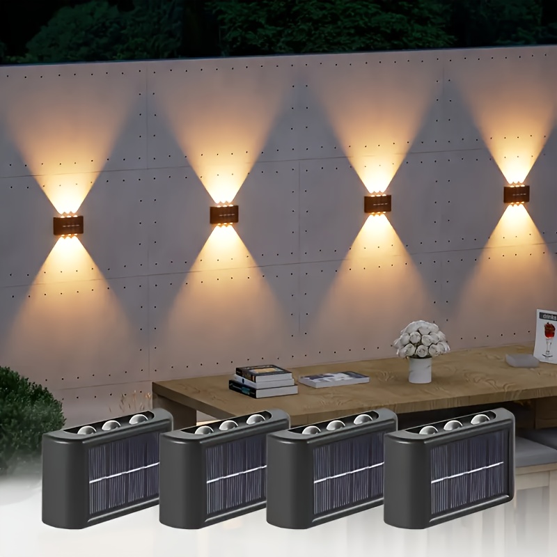 Home Decor Outdoor - Lampe solaire LED extérieure étanche, éclairage