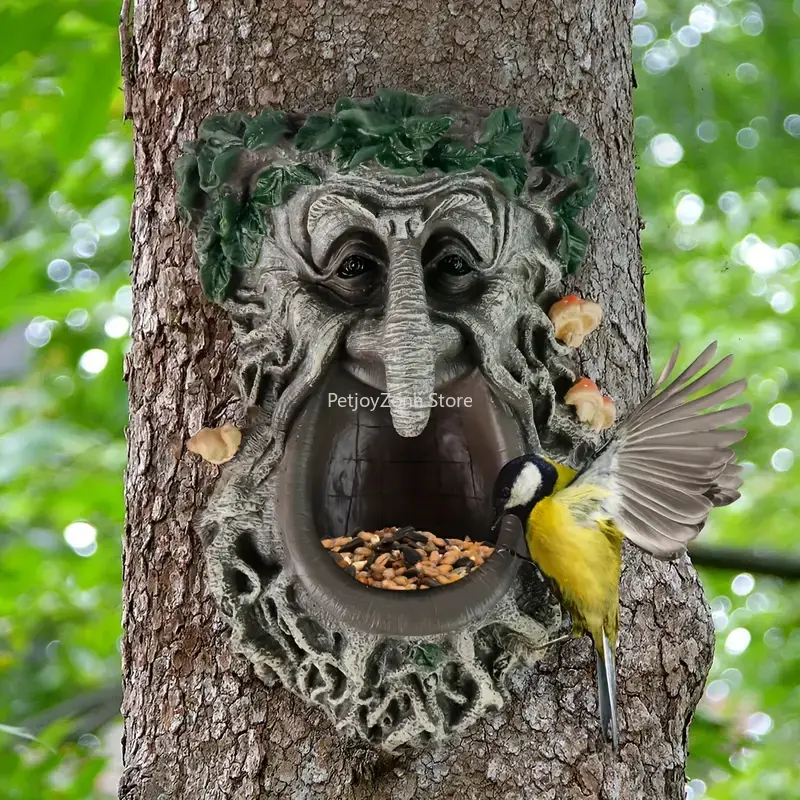 Home Decor Outdoor - Mangeoire à oiseaux sauvages en forme