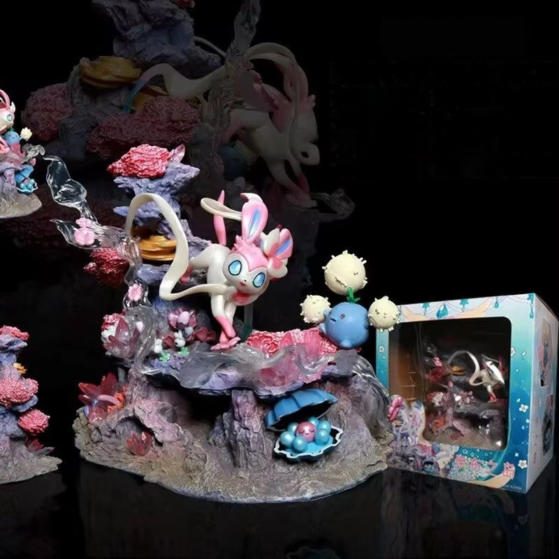 Home Decor Ideas - Figurine GK Sylveon Shroomish Clamperl Fairy