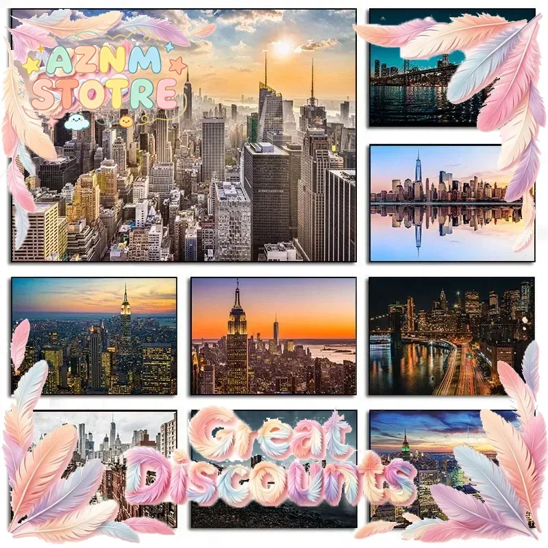 Home Decor New York - Affiche néon de la silhouette nocturne