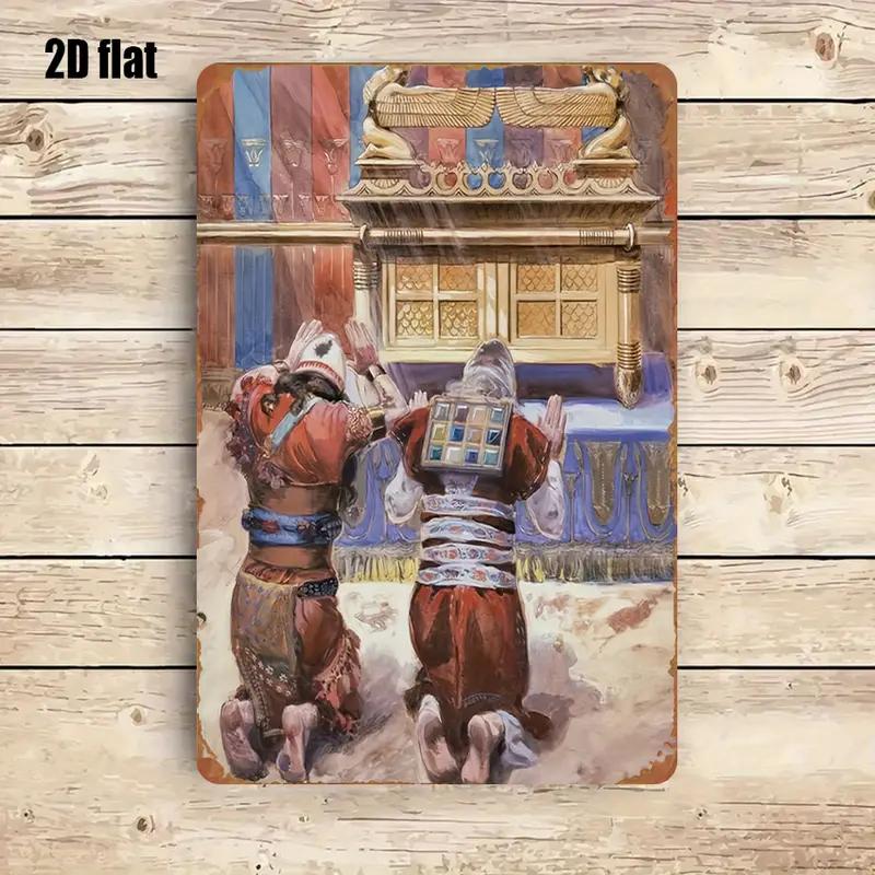 Home Decor Kitchen - CIFBUY Art mural en métal rustique
