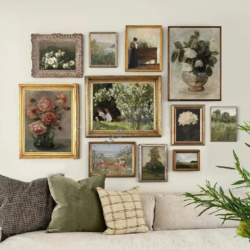 Victory Home Decor - Affiches murales de paysage naturel rural,