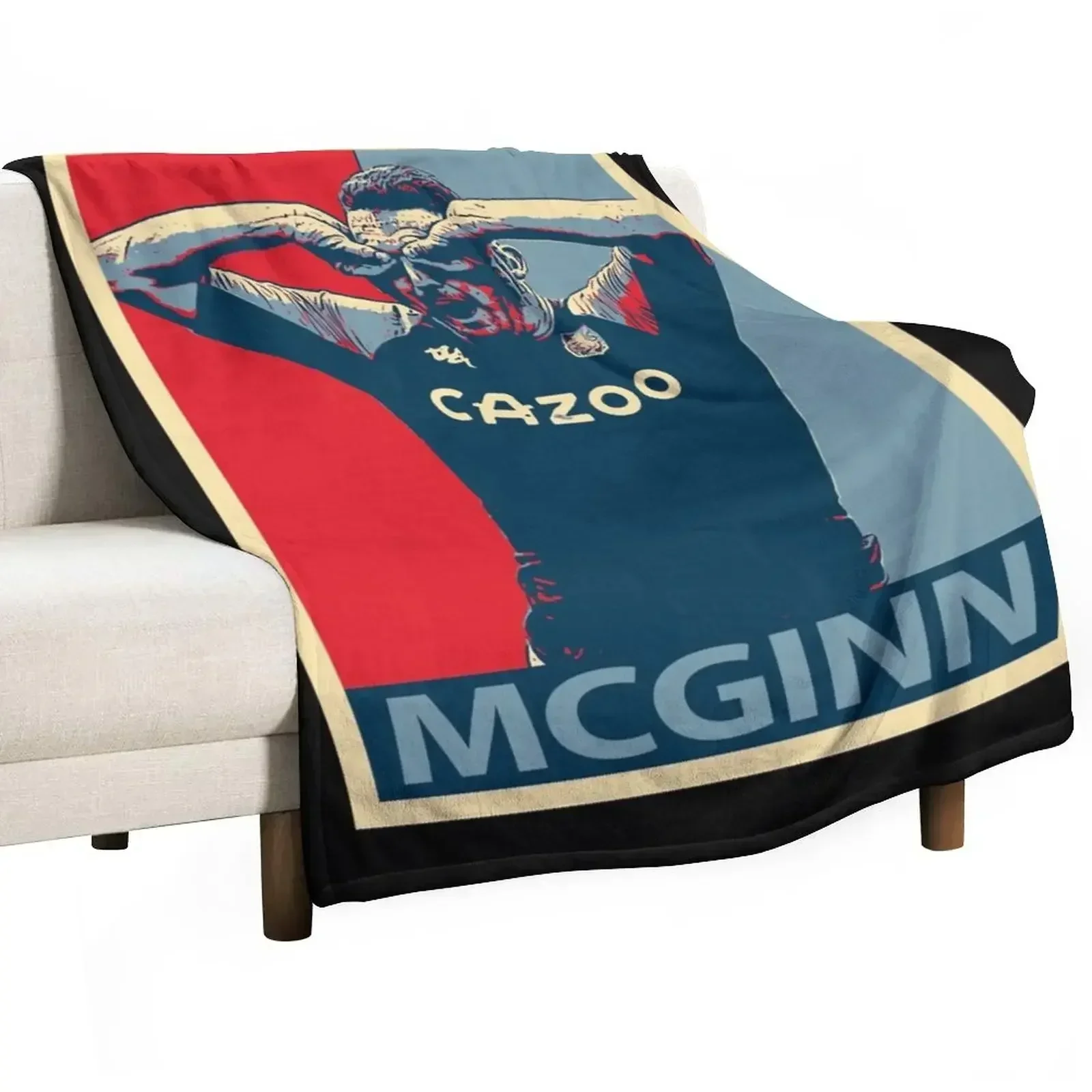 Home Decor Png - John McGinn Classic T-Shirt.png Couverture décorative