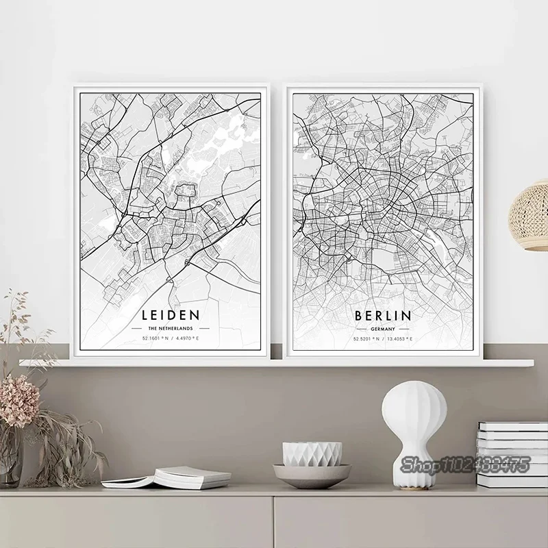 Home Decor New York - Affiche de peinture sur toile avec