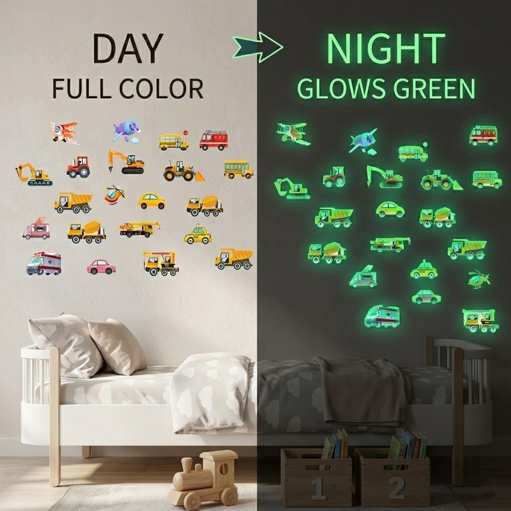Home Decor Kit - Autocollants Muraux Lumineux pour Voiture, Lot