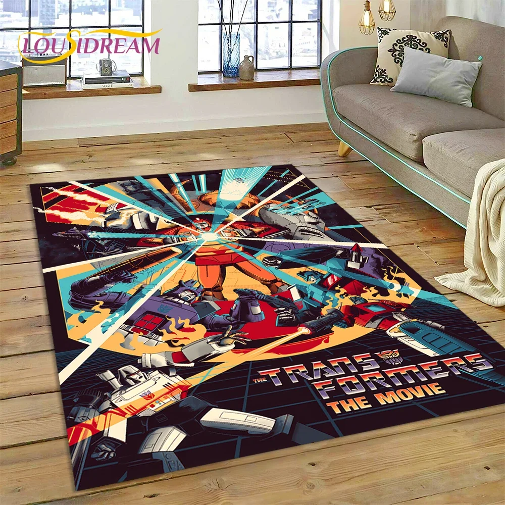 Home Decor Game Online - Tapis 3D Autobots Transformers de dessin