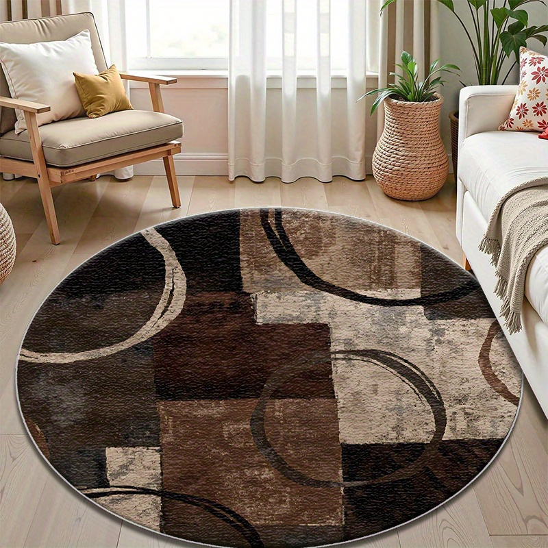 Home Decor Retail Stores - Tapis de sol graphique courbe moderne