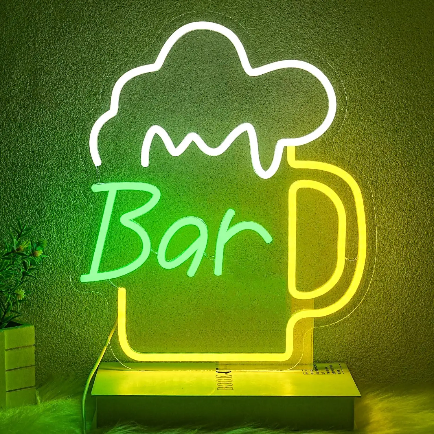 Home Decor Kitchen - Enseigne néon LED USB à intensité