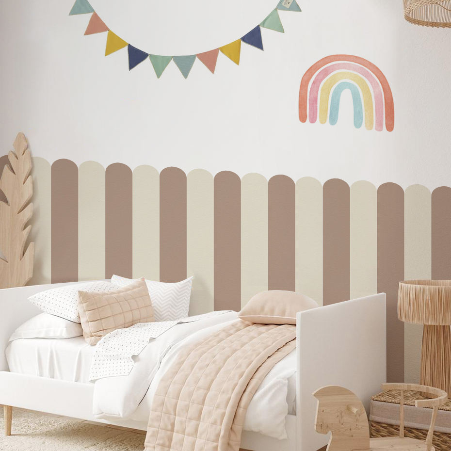 Home Decor Kit - Papier peint en Arc à rayures