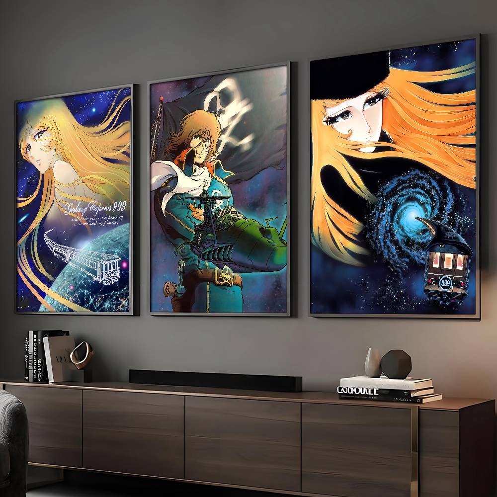 Home Decor Express - Affiche de film Anime G-Galaxy Express