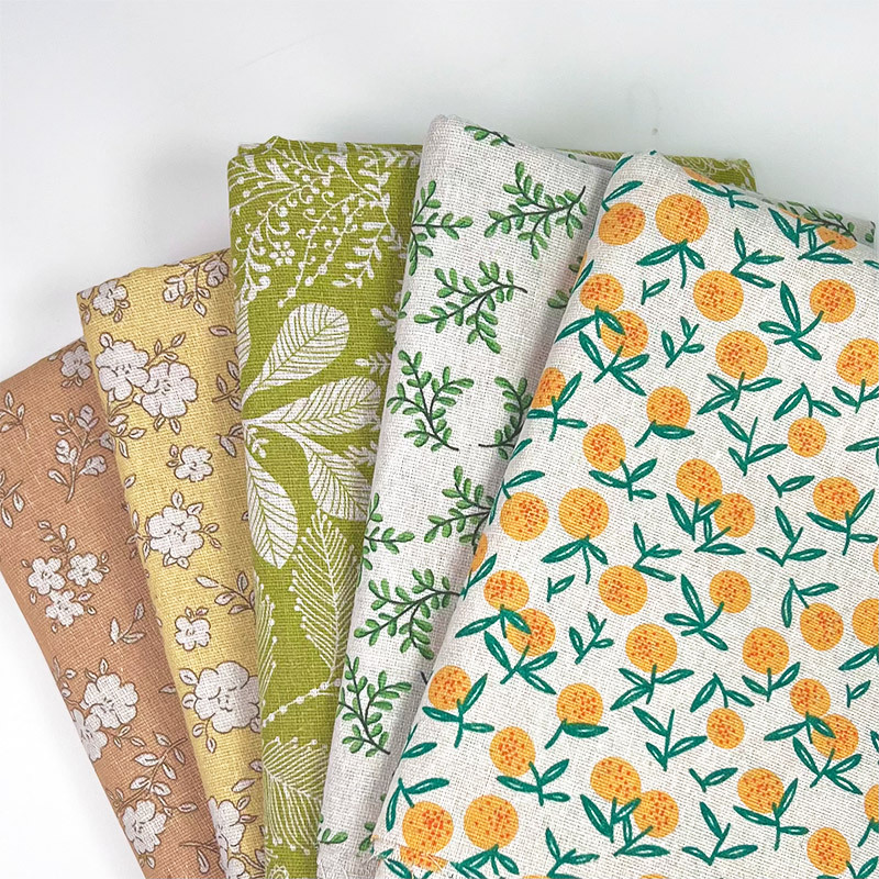 Home Decor Fabric - Tissu imprimé en mélange de coton