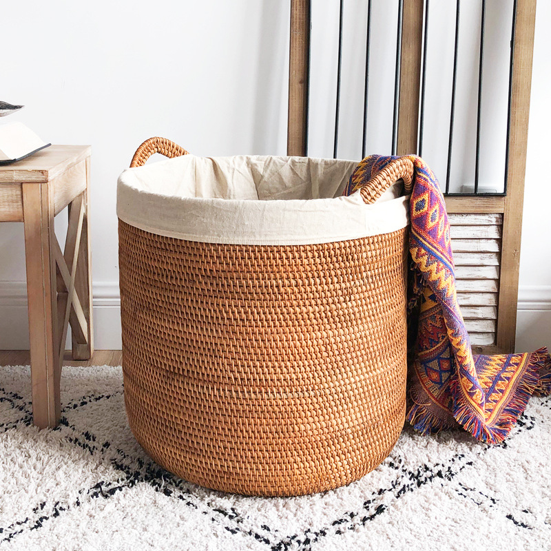 Home Decor Hampers - Panier à linge en rotin, grande