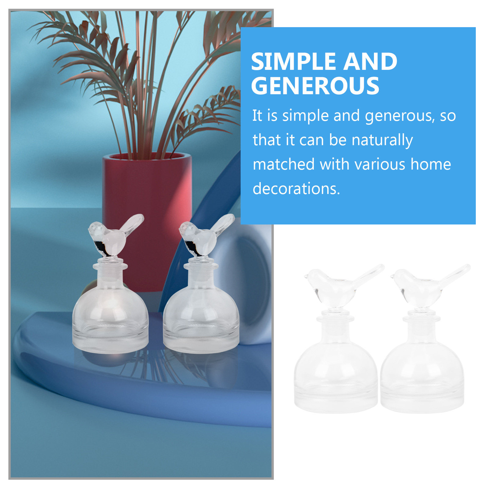 Bouteilles de parfum en verre, - Home Decor Glass avis et prix