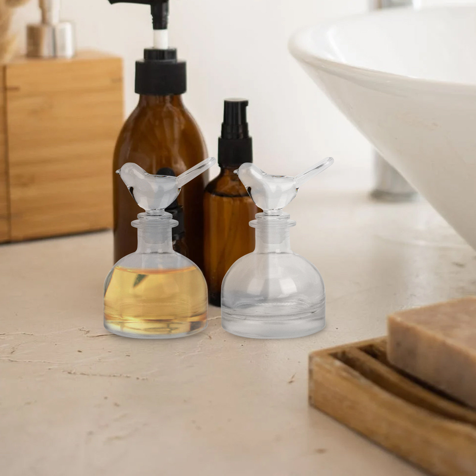 Bouteilles de parfum en verre, - Home Decor Glass avis et prix