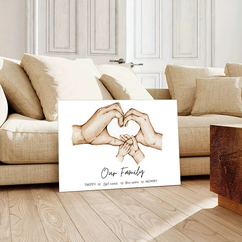 Affiche personnalisée à main d - Home Decor Foto avis et prix