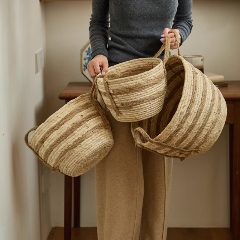 Panier de rangement tissé en c - Home Decor Hampers avis et prix