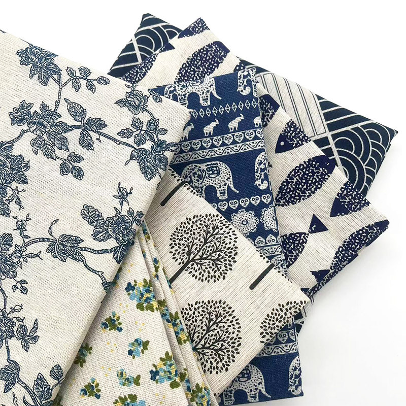 Tissu en coton et lin mélangé  - Home Decor Fabric avis et prix