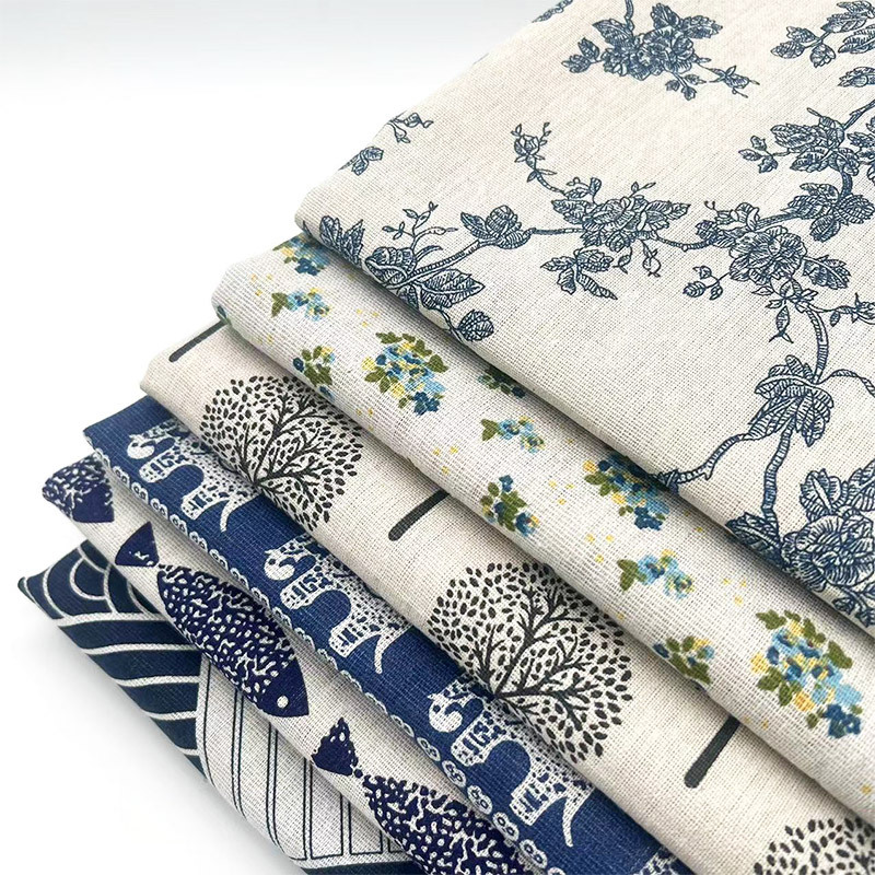 Tissu en coton et lin mélangé  - Home Decor Fabric avis et prix