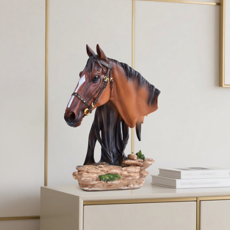 Statue de cheval en résine de  - Victory Home Decor avis et prix