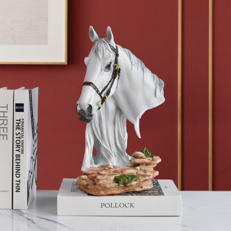 Statue de cheval en résine de  - Victory Home Decor avis et prix