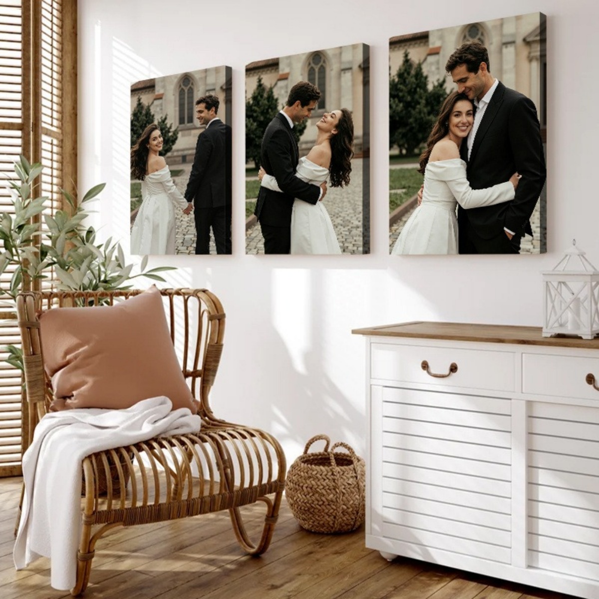 Lot de 3 impressions sur toile - Home Decor Fabric avis et prix