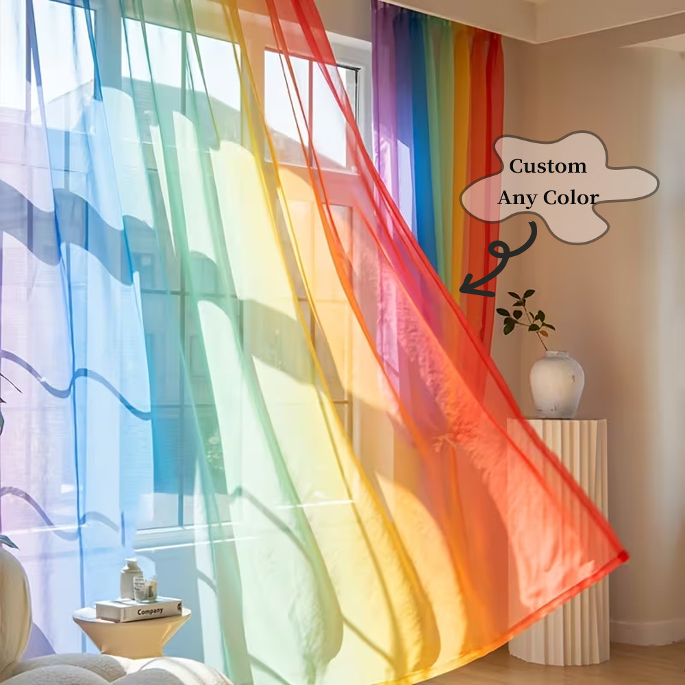 Rideaux transparents plats 2D  - Home Decor Fabric avis et prix