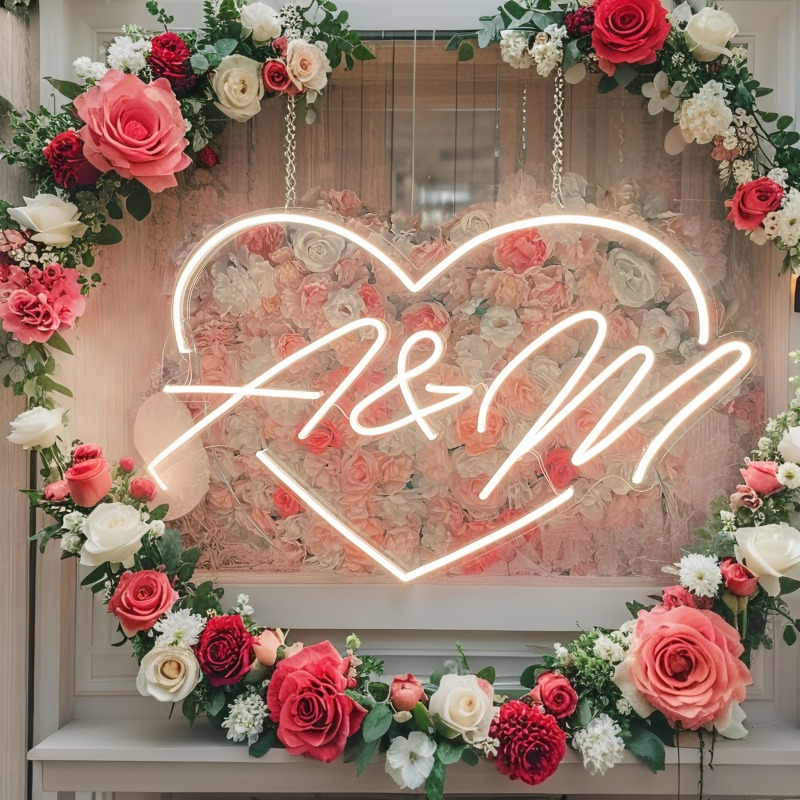 Enseigne au néon LED en forme  - Home Decor Happy avis et prix