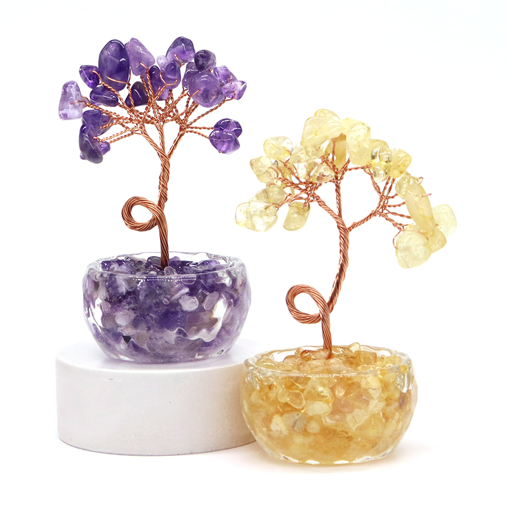 Arbre porte-bonheur en cristal - Home Decor Glass avis et prix