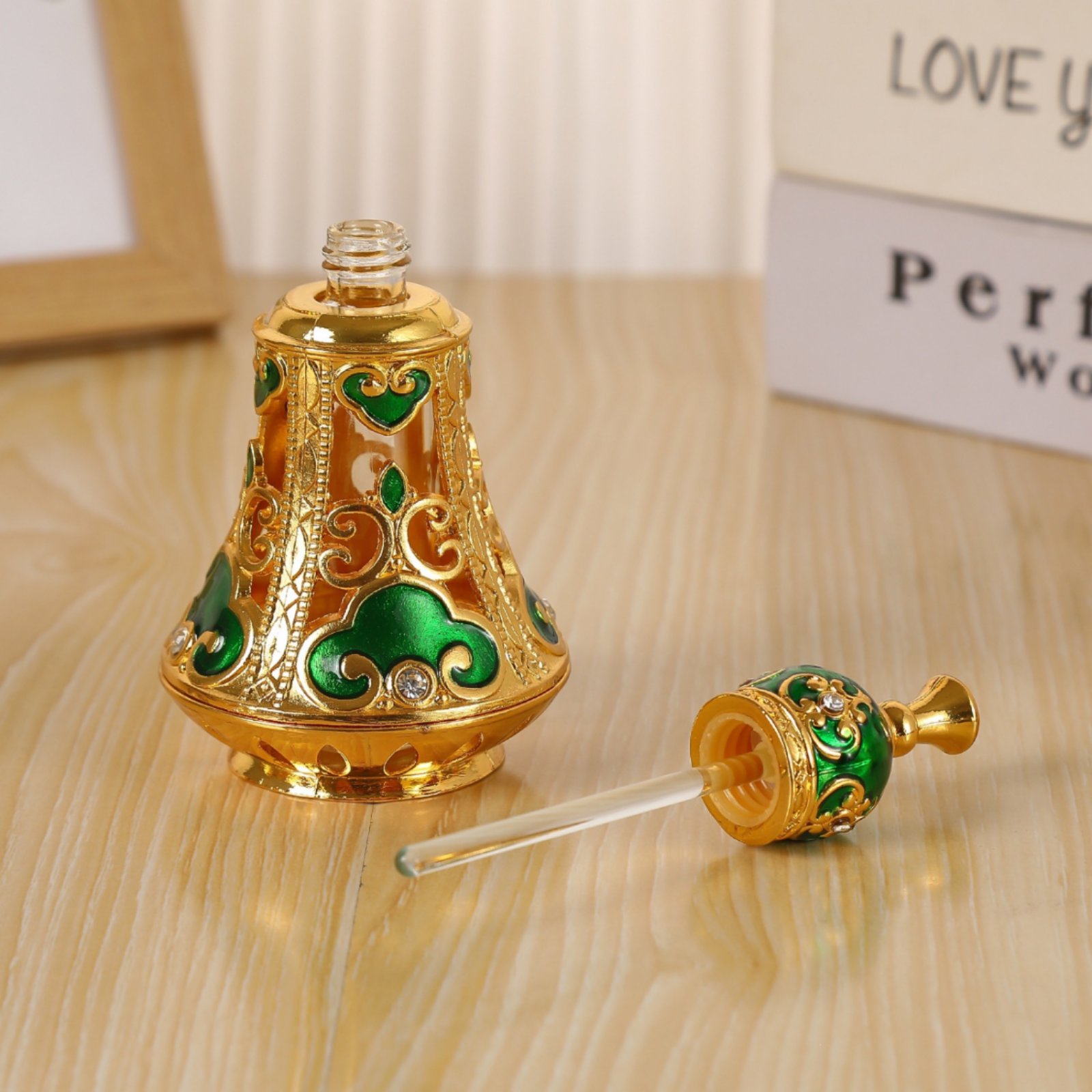 Flacon de parfum orné, bouteil - Home Decor Glass avis et prix