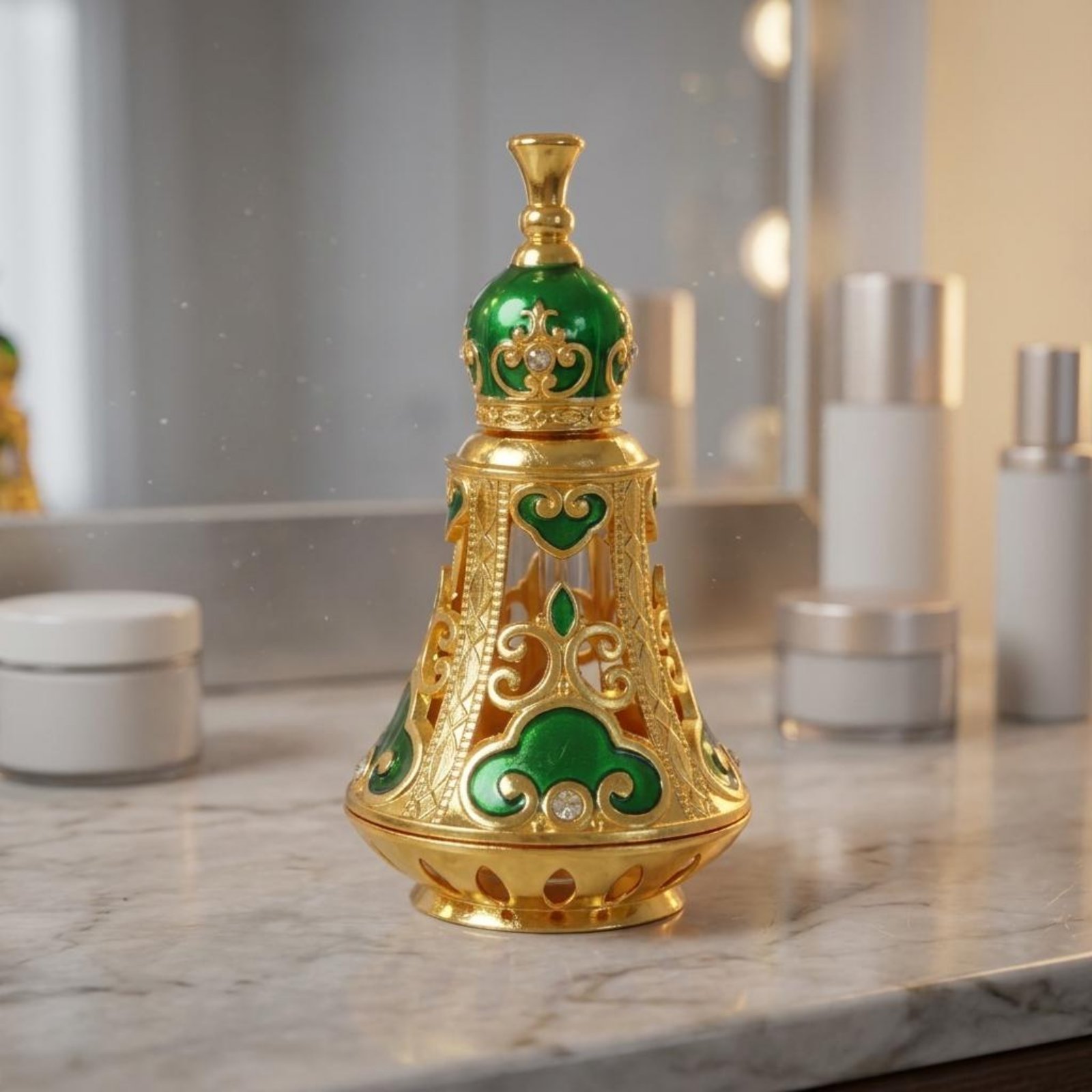 Flacon de parfum orné, bouteil - Home Decor Glass avis et prix