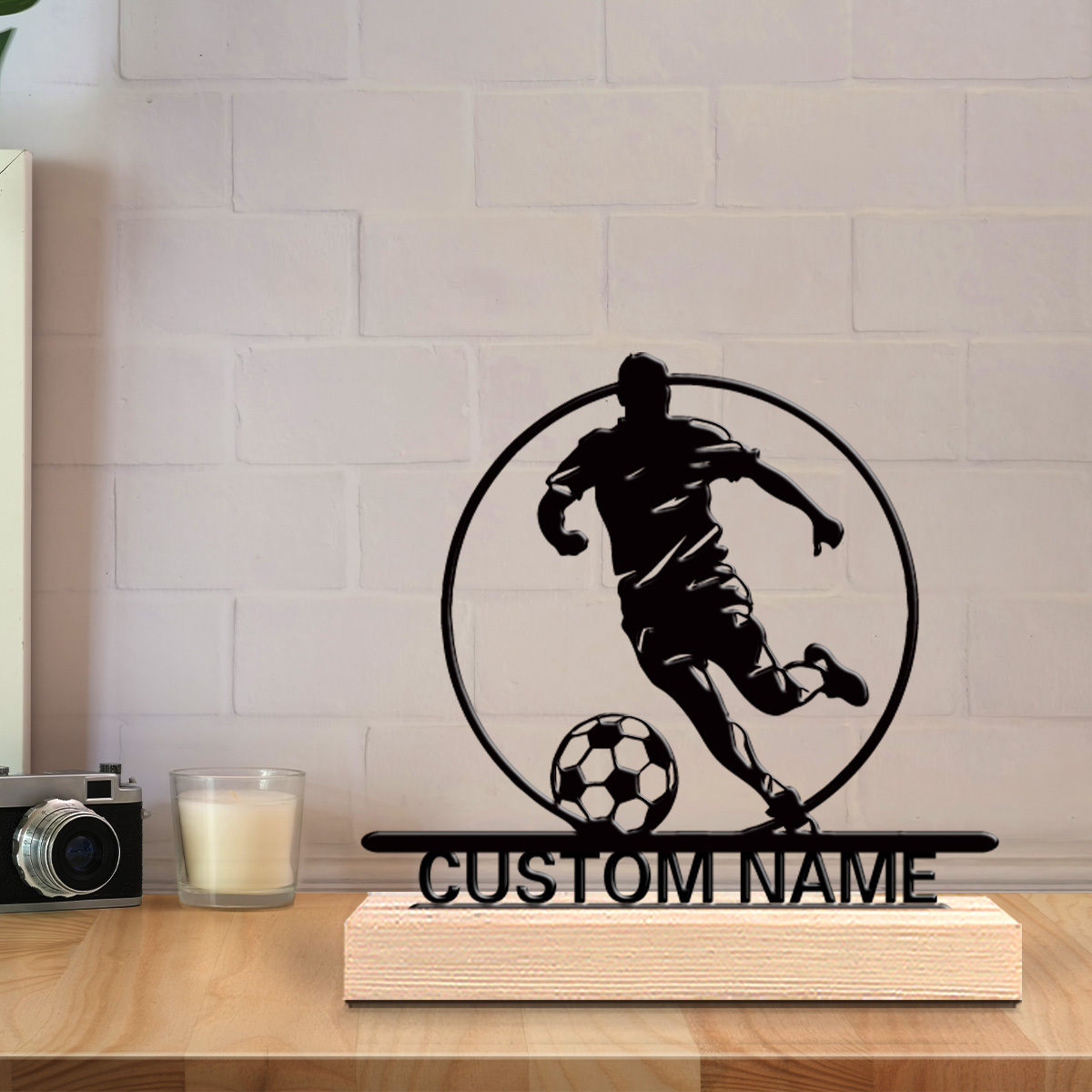 Statue en métal personnalisée  - Home Decor Happy avis et prix