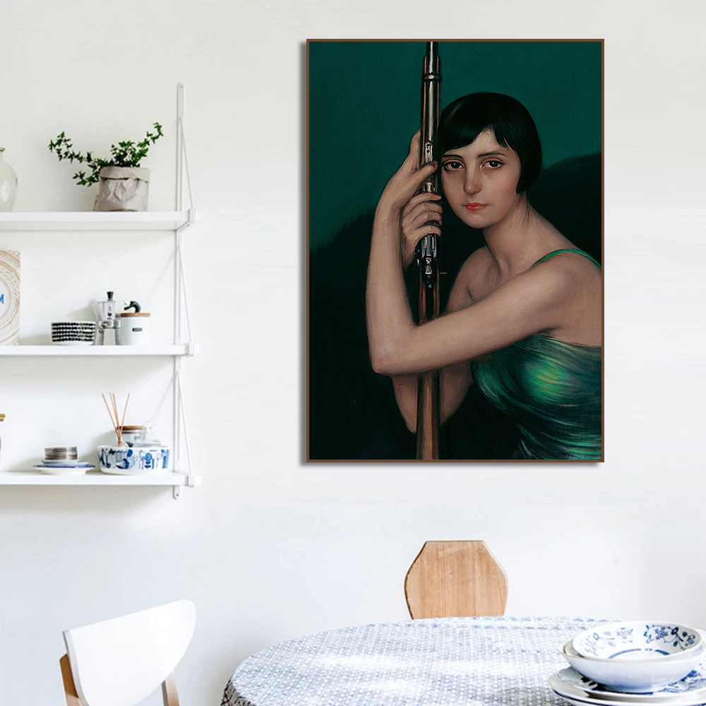 Affiche de portrait de femme d - Victory Home Decor avis et prix