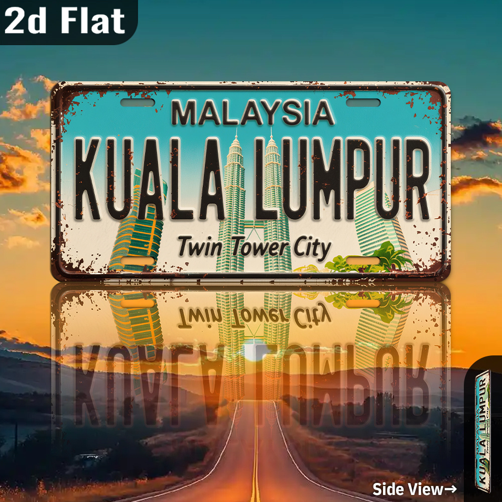 Panneau en métal vintage des T - Home Decor Kuala Lumpur avis et prix