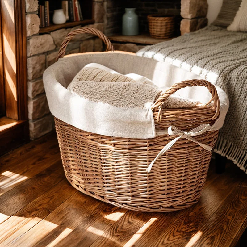 ‌ Panier à linge en rotin, pan - Home Decor Hampers avis et prix
