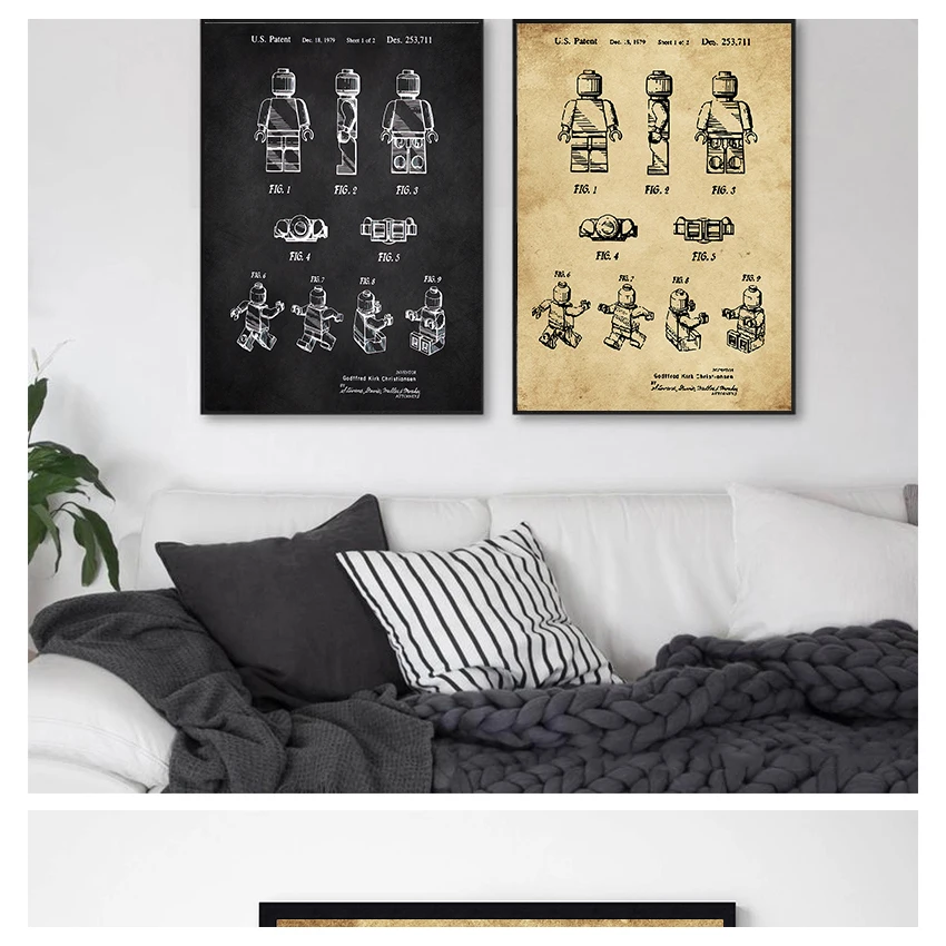 Art mural rétro Simple scandin - Home Decor Ikea avis et prix