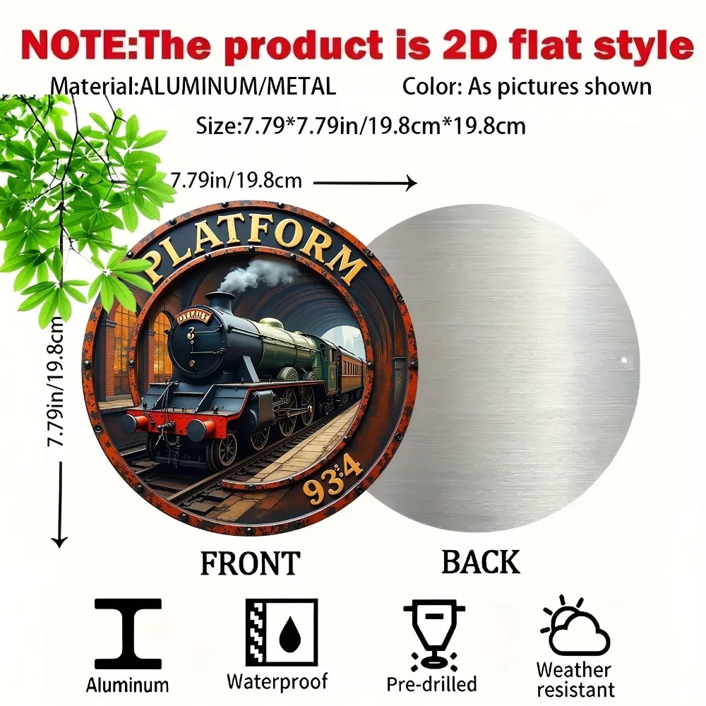 Plaque en métal vintage durabl - Home Decor Express avis et prix
