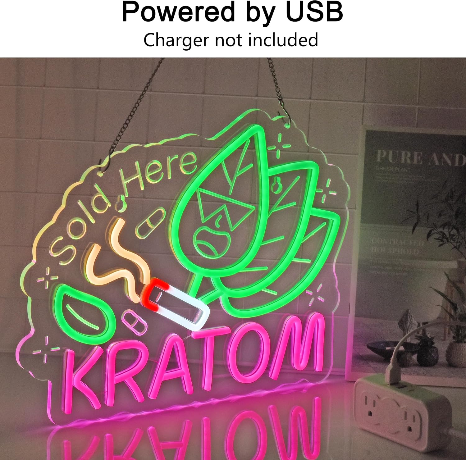 Enseigne néon Kratom, Décorati - Home Decor Retail Stores avis et prix