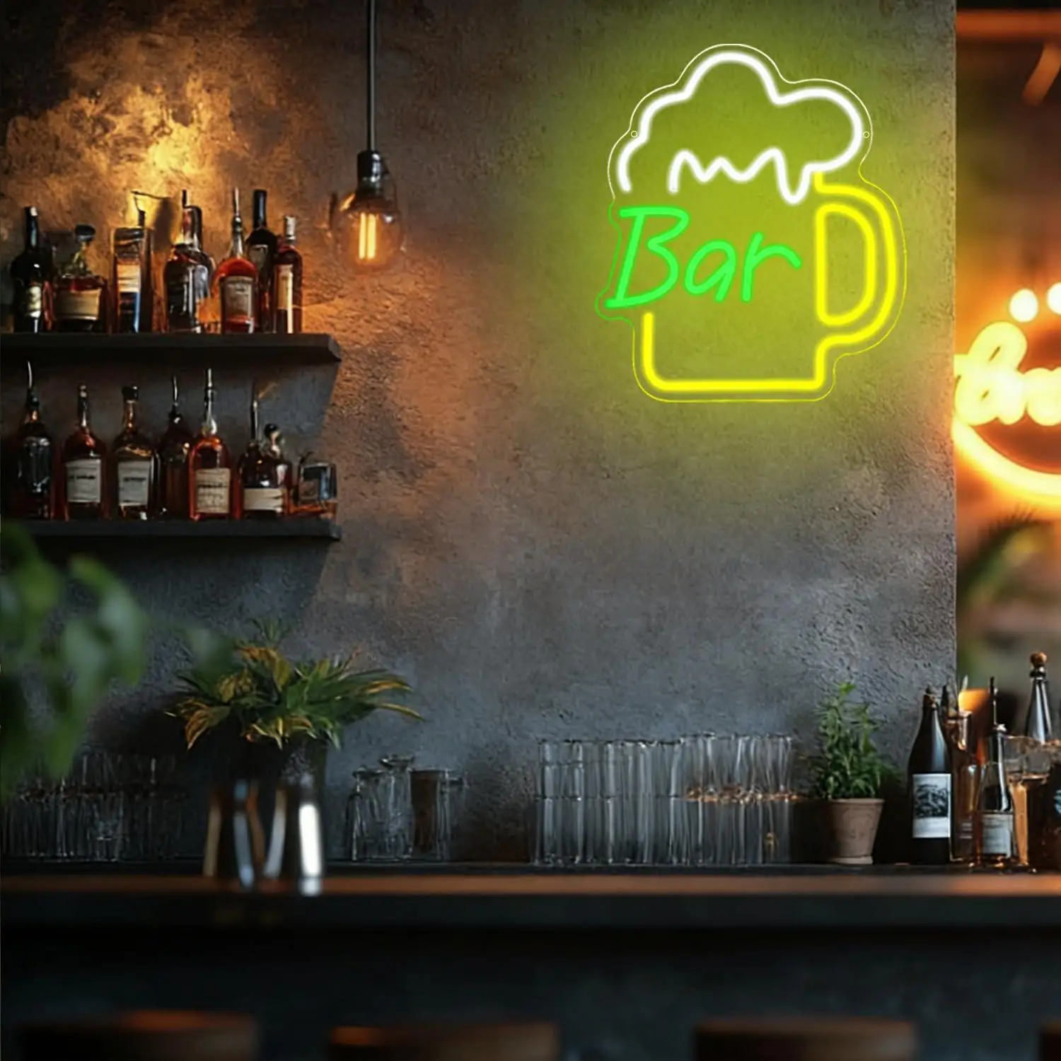 Enseigne néon LED USB à intens - Home Decor Kitchen avis et prix