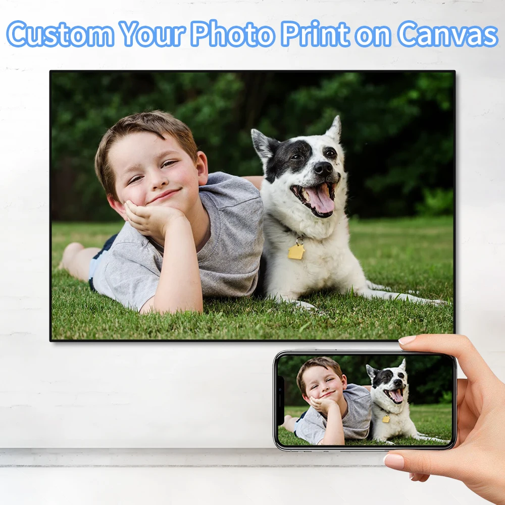 Peinture sur toile personnalis - Home Decor Foto avis et prix