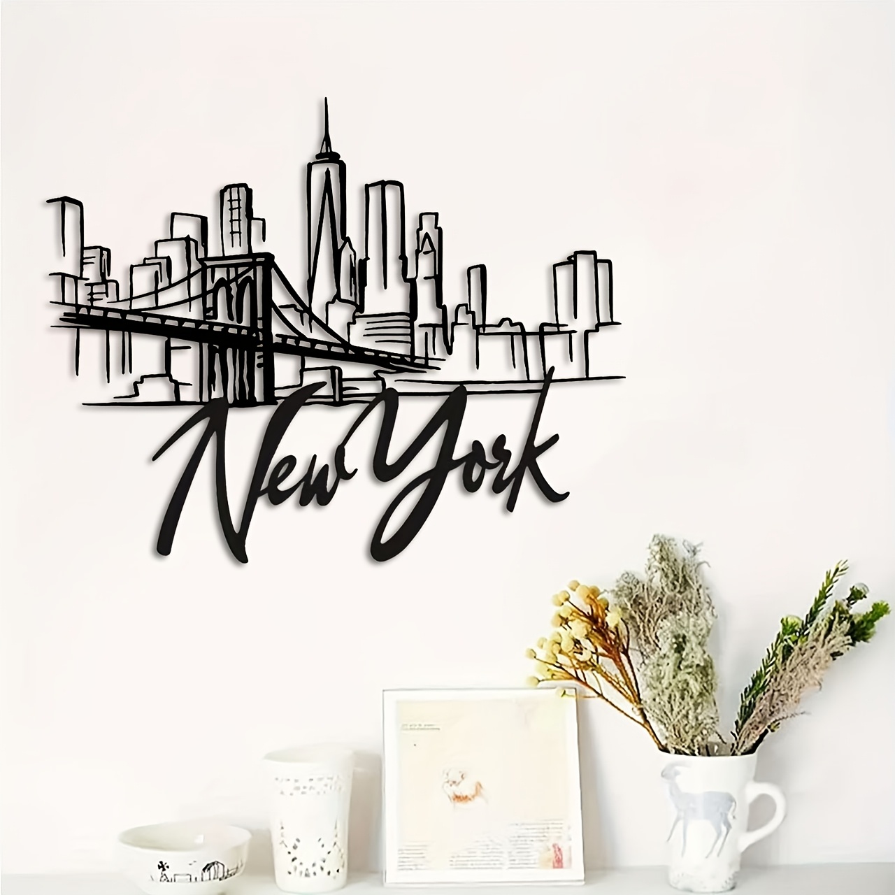 CIFBUY Décoration murale en mé - Home Decor New York avis et prix