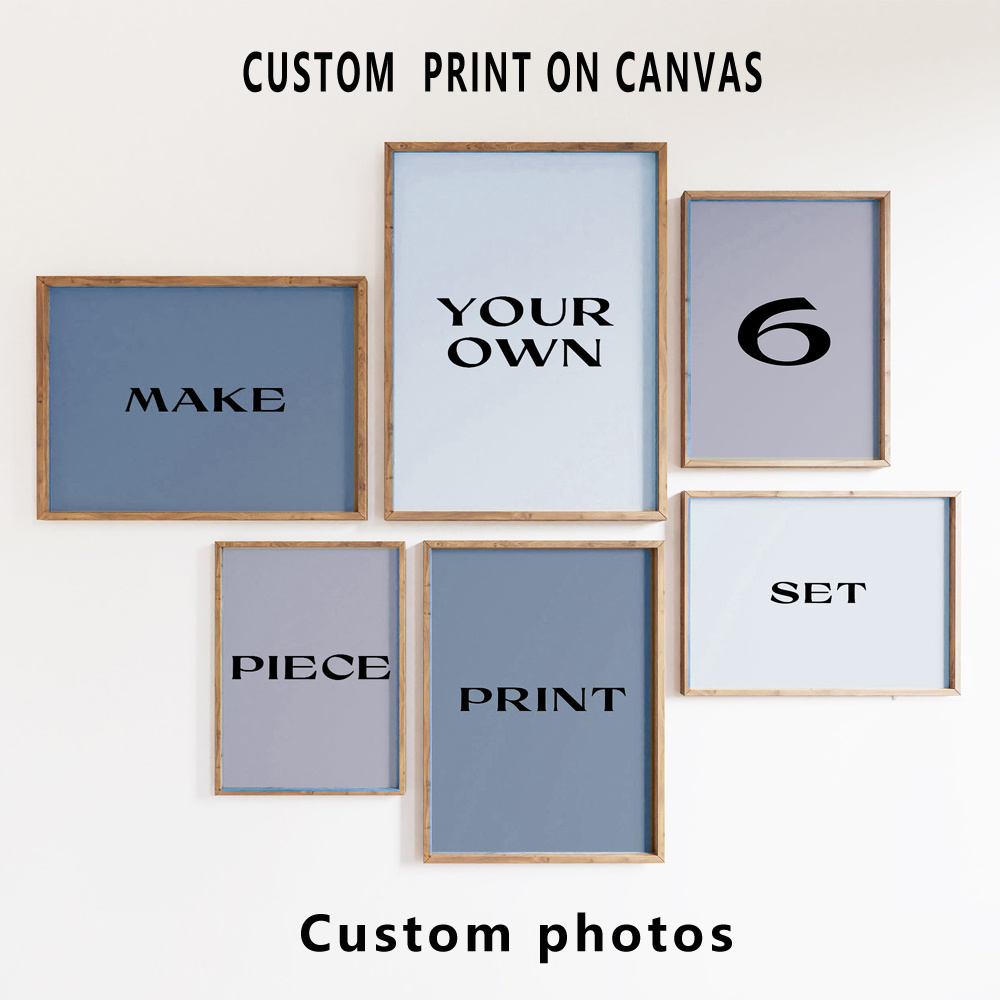Lot de 6 impressions sur toile - Home Decor Kit avis et prix
