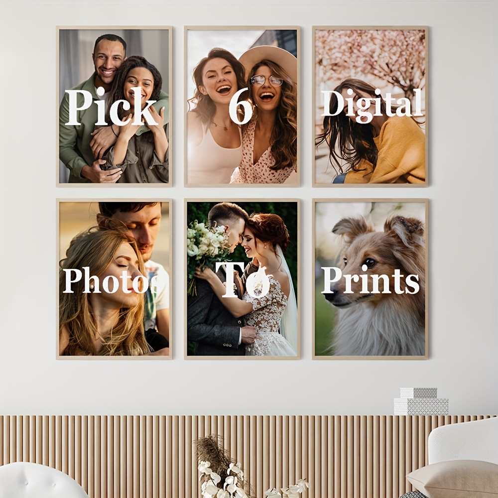 Lot de 6 impressions sur toile - Home Decor Kit avis et prix